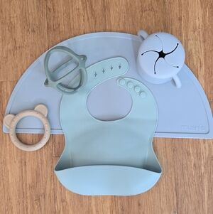 Mushie Silicone Baby Bundle